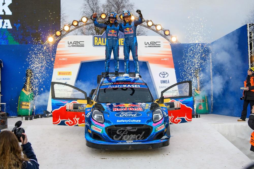 TÄNAK REMPORTE UNE FORMIDABLE PREMIÈRE VICTOIRE EN RALLYE1 PUMA EN SUÈDE